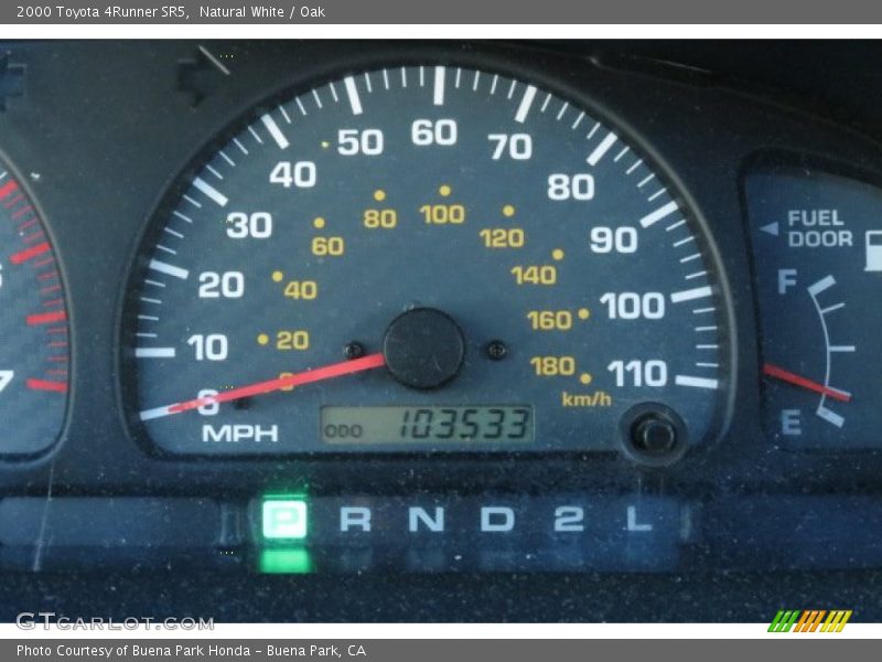 Natural White / Oak 2000 Toyota 4Runner SR5