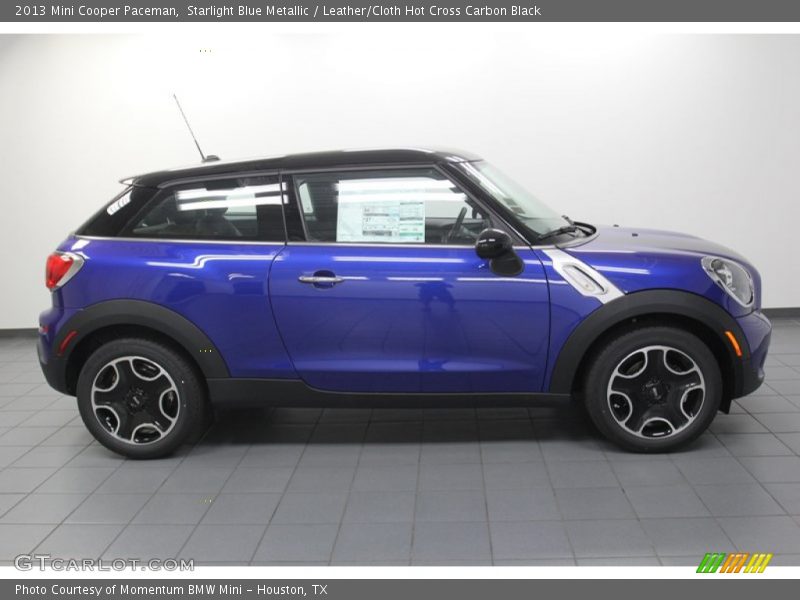  2013 Cooper Paceman Starlight Blue Metallic