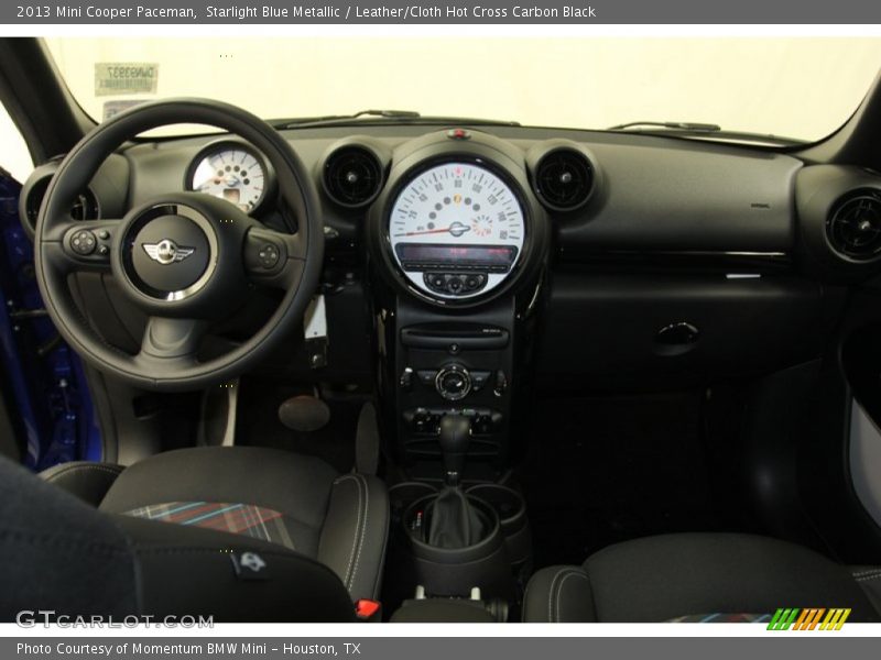 Starlight Blue Metallic / Leather/Cloth Hot Cross Carbon Black 2013 Mini Cooper Paceman