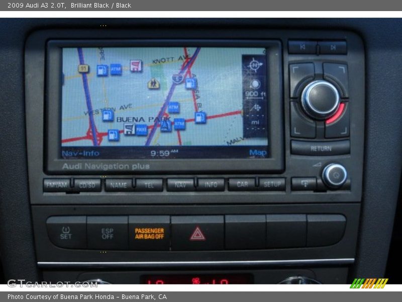 Controls of 2009 A3 2.0T