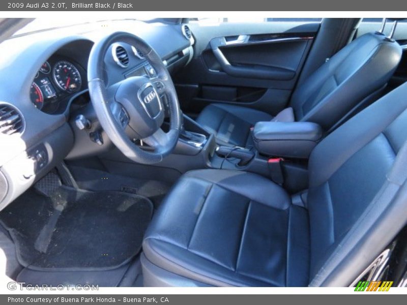  2009 A3 2.0T Black Interior