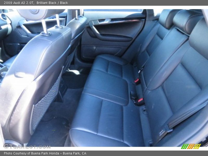 Rear Seat of 2009 A3 2.0T