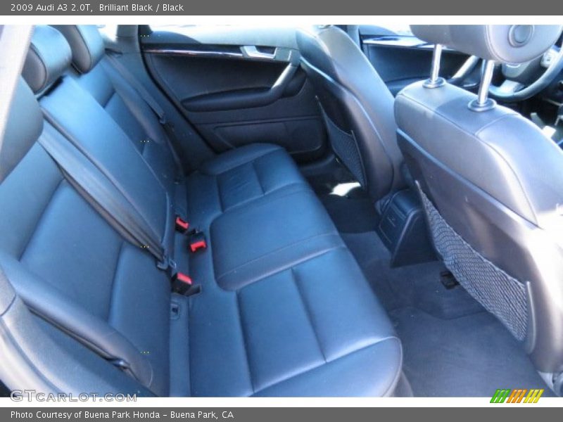 Brilliant Black / Black 2009 Audi A3 2.0T