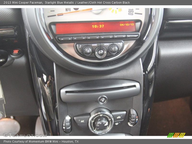 Controls of 2013 Cooper Paceman