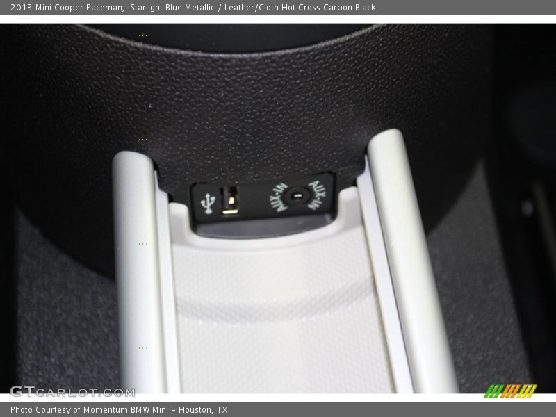 Starlight Blue Metallic / Leather/Cloth Hot Cross Carbon Black 2013 Mini Cooper Paceman