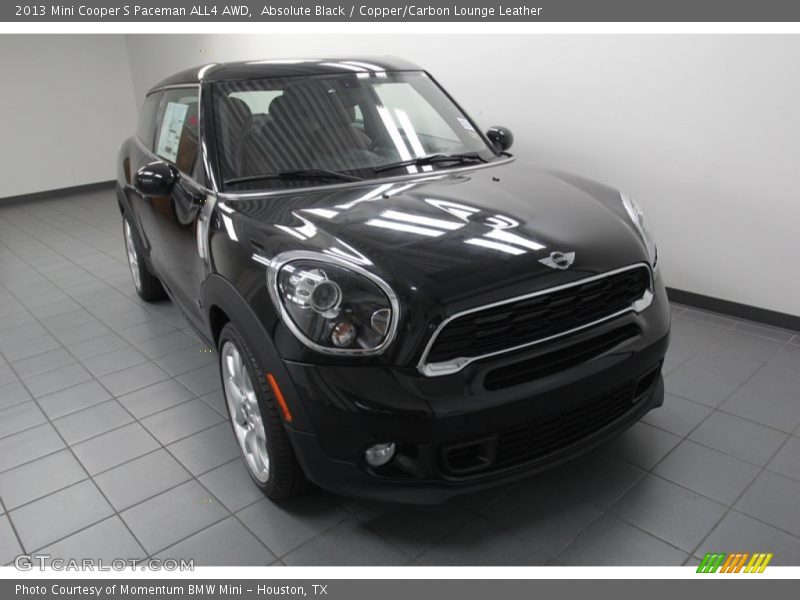 Absolute Black / Copper/Carbon Lounge Leather 2013 Mini Cooper S Paceman ALL4 AWD