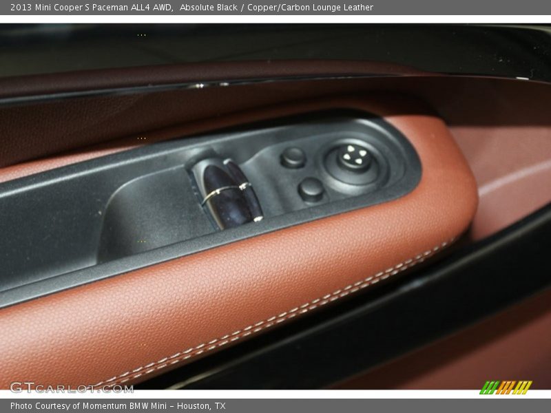 Absolute Black / Copper/Carbon Lounge Leather 2013 Mini Cooper S Paceman ALL4 AWD