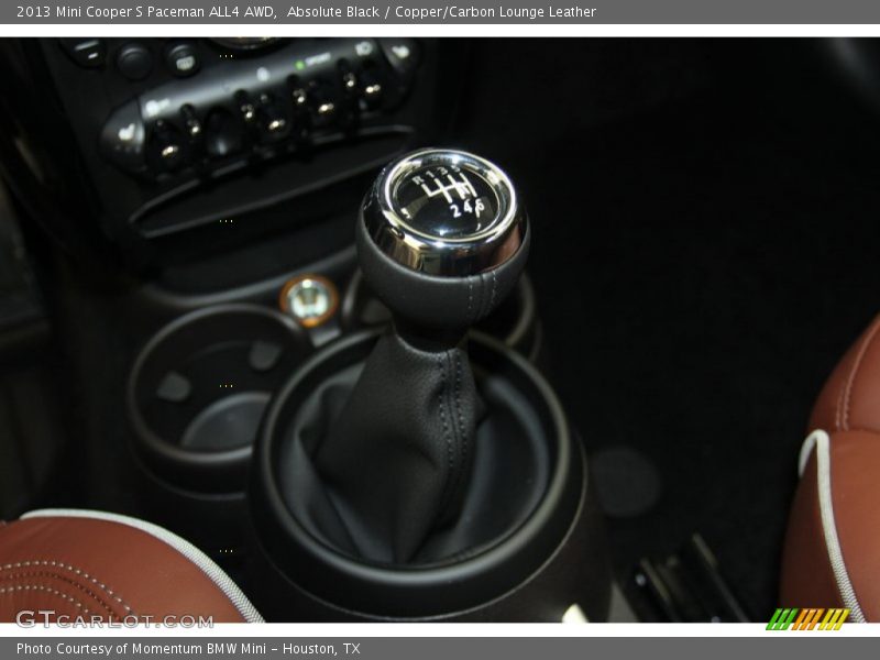  2013 Cooper S Paceman ALL4 AWD 6 Speed Manual Shifter