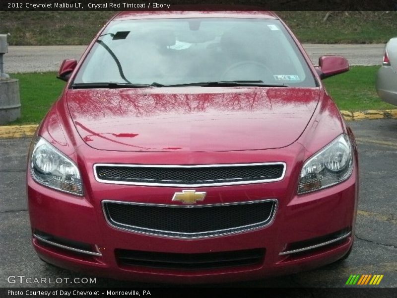 Crystal Red Tintcoat / Ebony 2012 Chevrolet Malibu LT