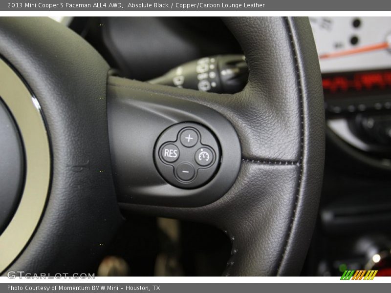 Controls of 2013 Cooper S Paceman ALL4 AWD