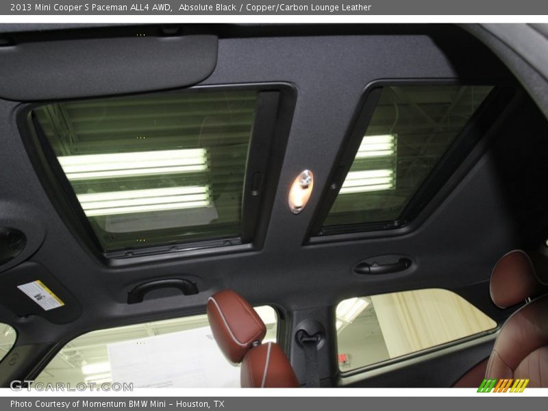 Sunroof of 2013 Cooper S Paceman ALL4 AWD