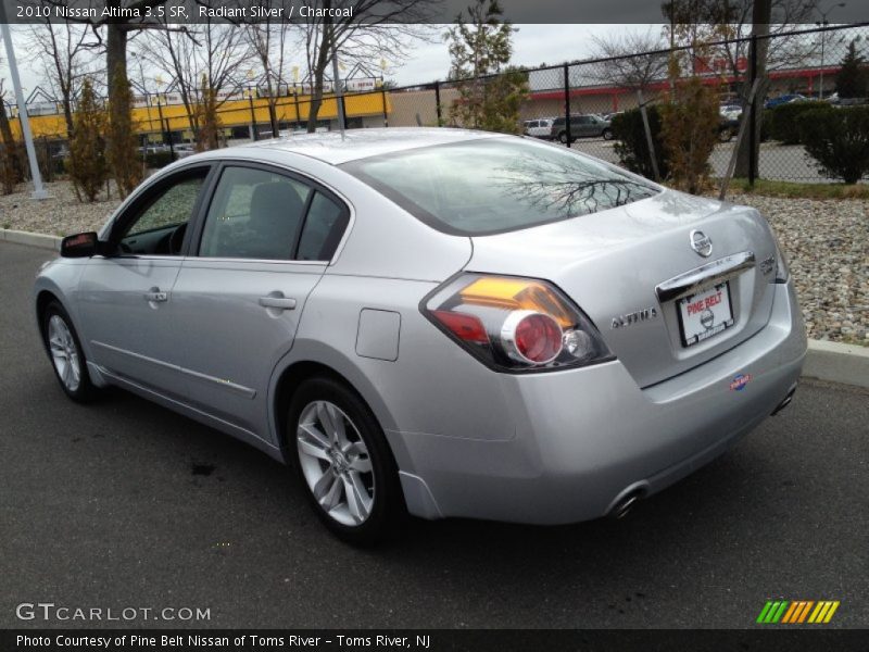 Radiant Silver / Charcoal 2010 Nissan Altima 3.5 SR
