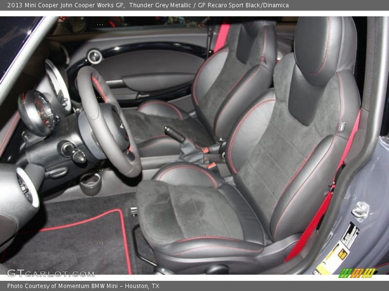 Front Seat of 2013 Cooper John Cooper Works GP