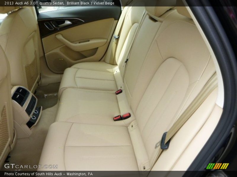 Brilliant Black / Velvet Beige 2013 Audi A6 3.0T quattro Sedan
