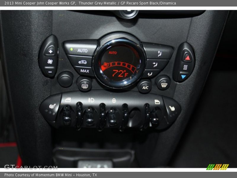 Thunder Grey Metallic / GP Recaro Sport Black/Dinamica 2013 Mini Cooper John Cooper Works GP