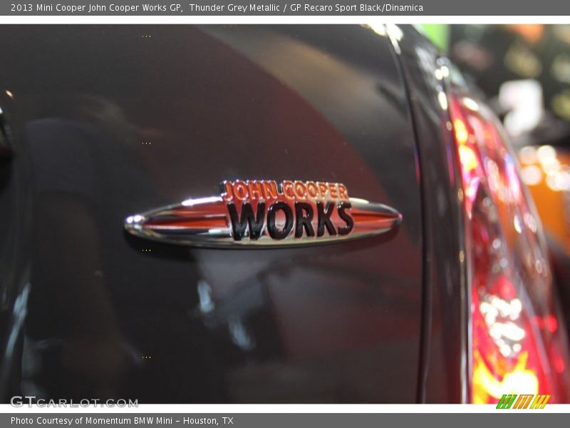  2013 Cooper John Cooper Works GP Logo