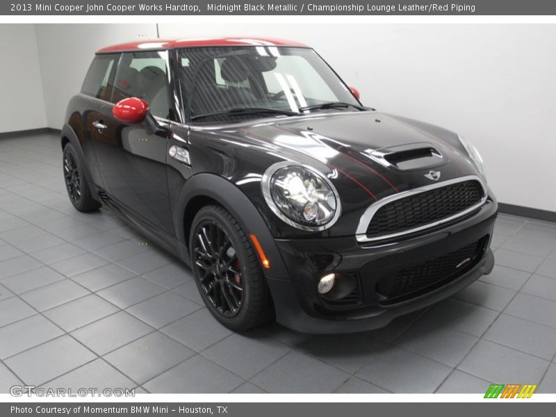 Front 3/4 View of 2013 Cooper John Cooper Works Hardtop