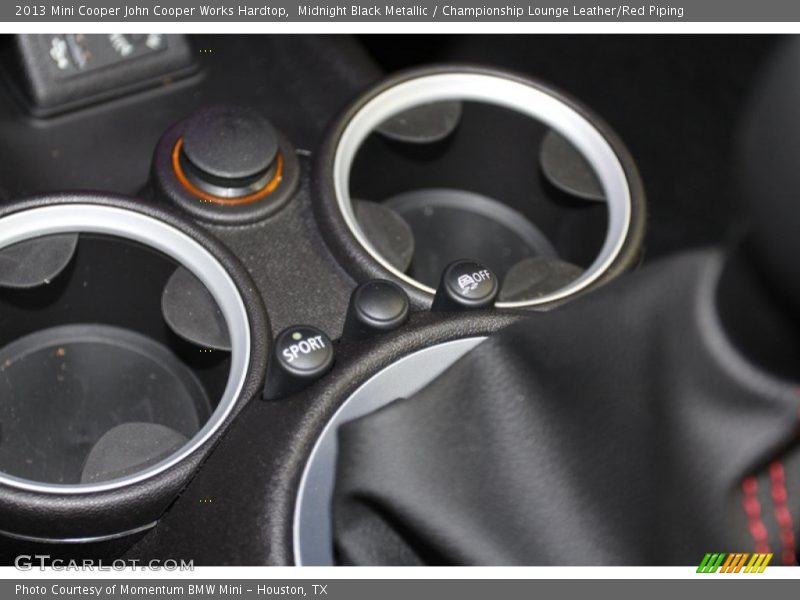 Midnight Black Metallic / Championship Lounge Leather/Red Piping 2013 Mini Cooper John Cooper Works Hardtop