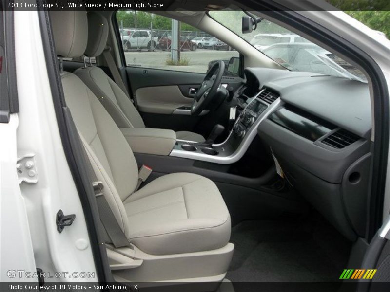  2013 Edge SE Medium Light Stone Interior
