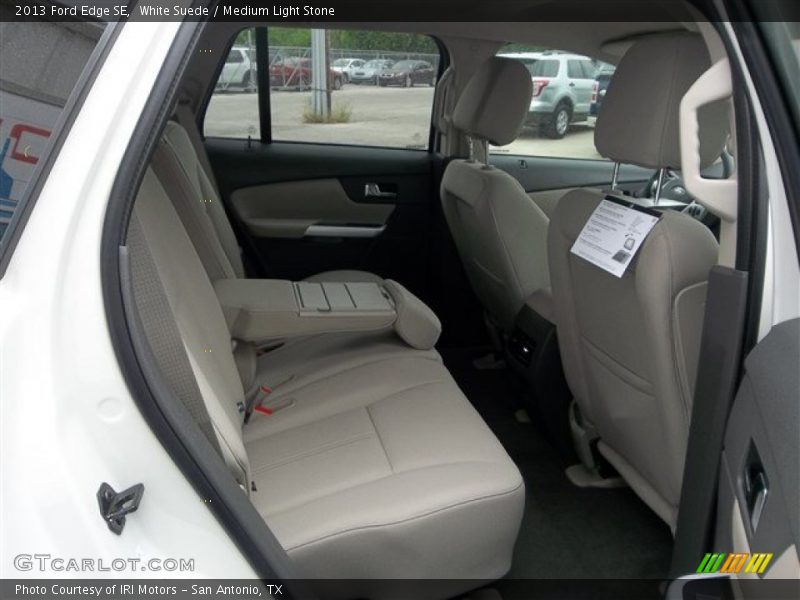 Rear Seat of 2013 Edge SE