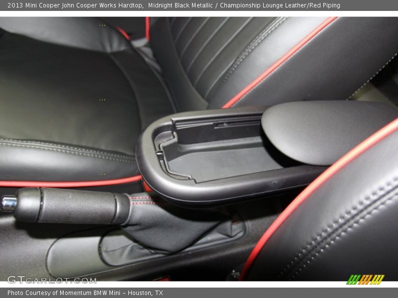 Midnight Black Metallic / Championship Lounge Leather/Red Piping 2013 Mini Cooper John Cooper Works Hardtop