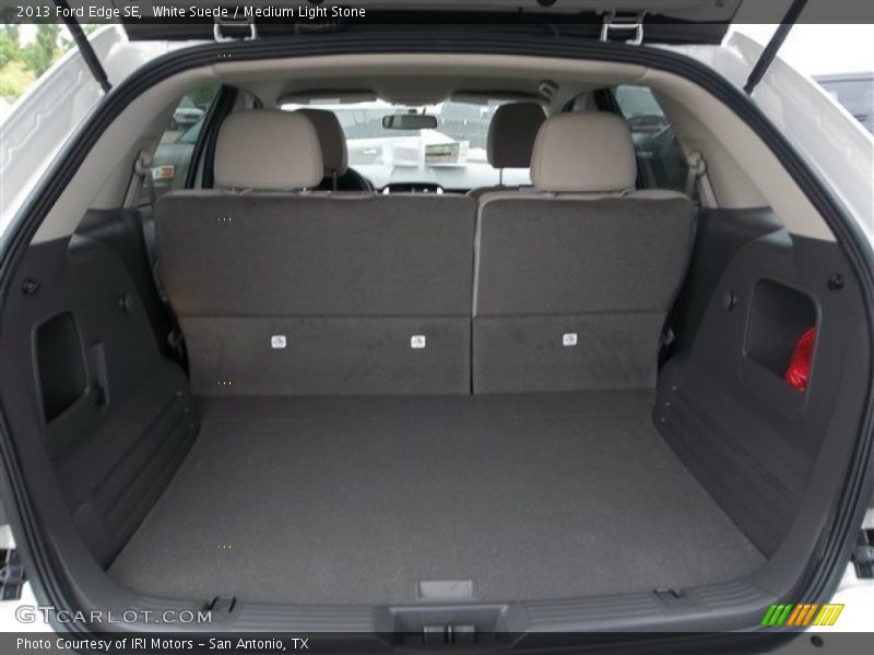 White Suede / Medium Light Stone 2013 Ford Edge SE