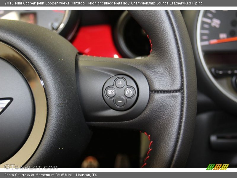 Controls of 2013 Cooper John Cooper Works Hardtop
