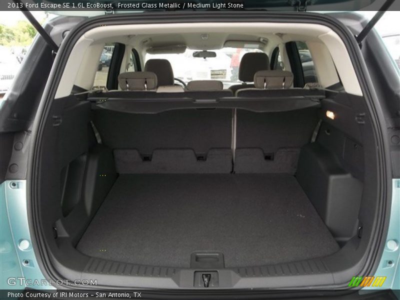 Frosted Glass Metallic / Medium Light Stone 2013 Ford Escape SE 1.6L EcoBoost
