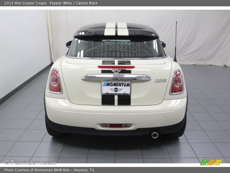 Pepper White / Carbon Black 2013 Mini Cooper Coupe