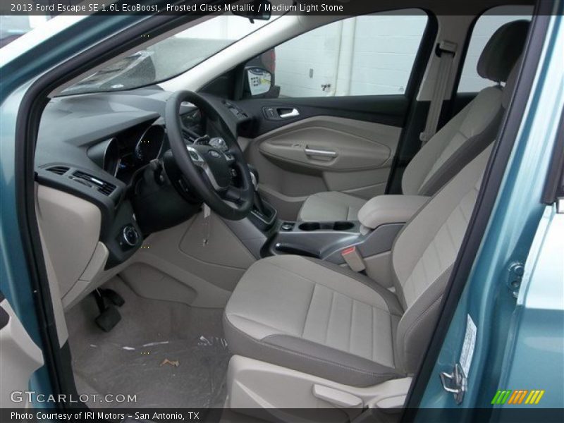 Frosted Glass Metallic / Medium Light Stone 2013 Ford Escape SE 1.6L EcoBoost