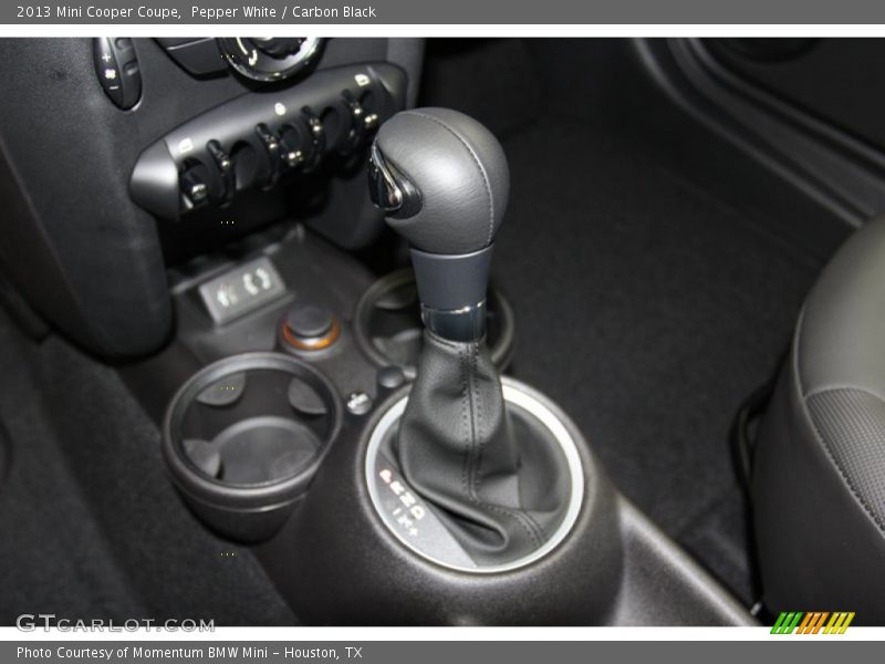 Pepper White / Carbon Black 2013 Mini Cooper Coupe