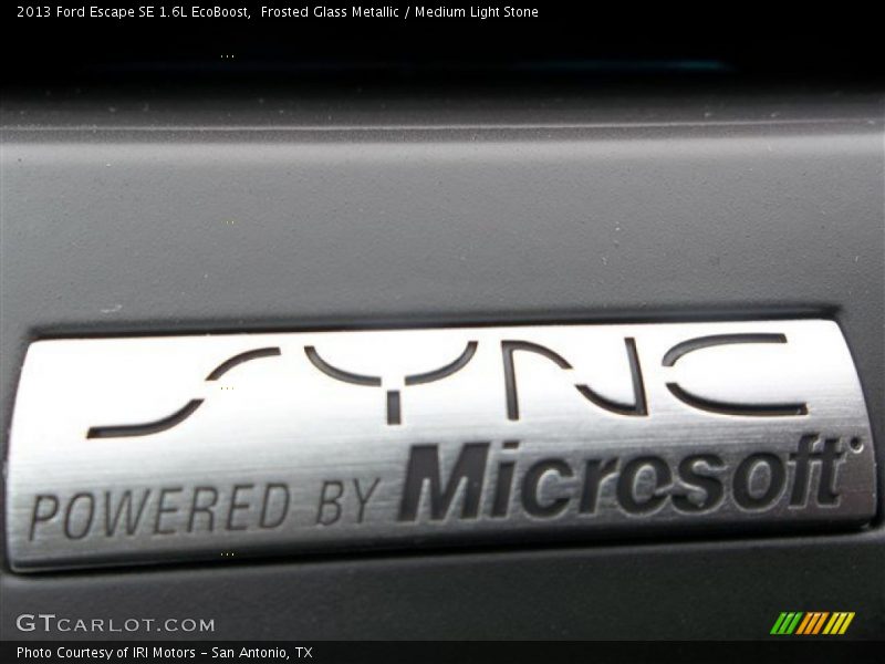Frosted Glass Metallic / Medium Light Stone 2013 Ford Escape SE 1.6L EcoBoost