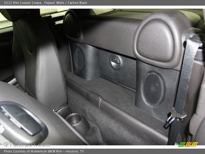 Pepper White / Carbon Black 2013 Mini Cooper Coupe