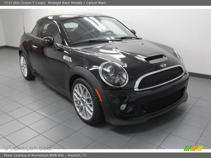 Midnight Black Metallic / Carbon Black 2013 Mini Cooper S Coupe