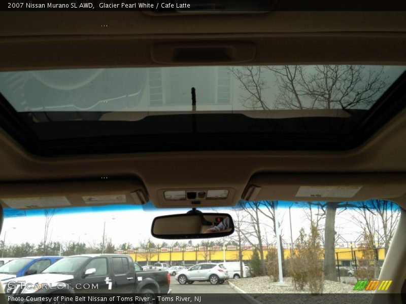 Glacier Pearl White / Cafe Latte 2007 Nissan Murano SL AWD