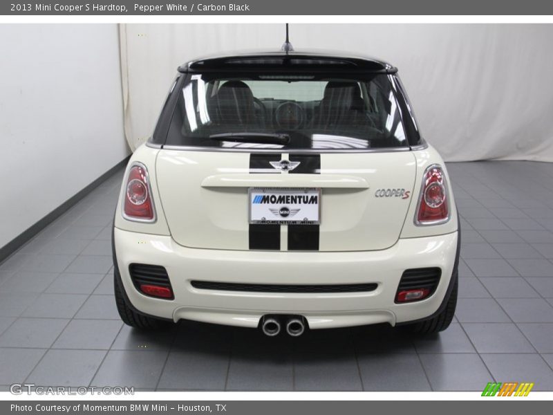 Pepper White / Carbon Black 2013 Mini Cooper S Hardtop