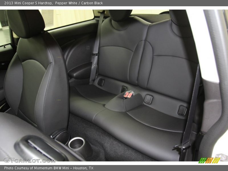 Pepper White / Carbon Black 2013 Mini Cooper S Hardtop