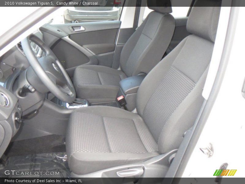 2010 Tiguan S Charcoal Interior