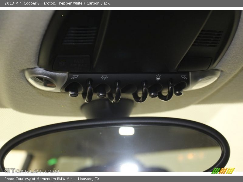 Pepper White / Carbon Black 2013 Mini Cooper S Hardtop