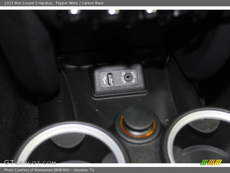 Pepper White / Carbon Black 2013 Mini Cooper S Hardtop