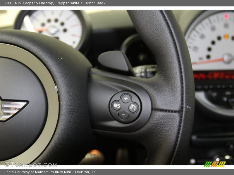 Pepper White / Carbon Black 2013 Mini Cooper S Hardtop