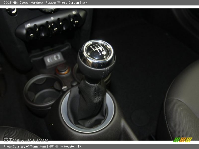 Pepper White / Carbon Black 2013 Mini Cooper Hardtop