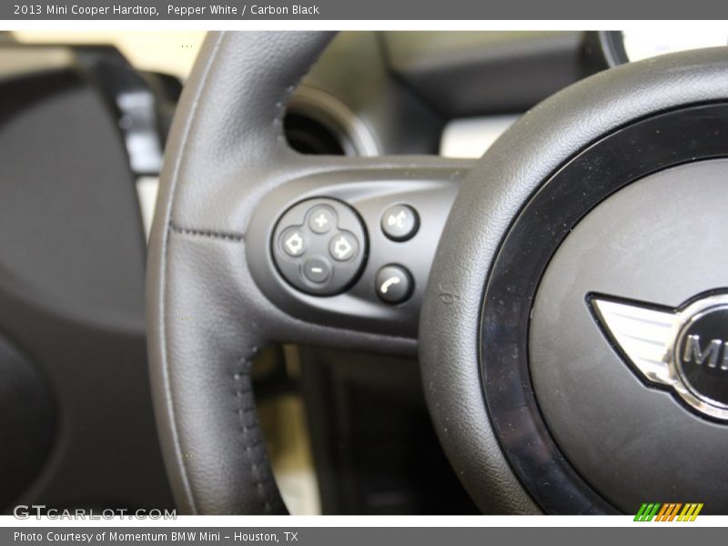 Pepper White / Carbon Black 2013 Mini Cooper Hardtop
