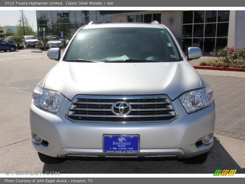 Classic Silver Metallic / Ash 2010 Toyota Highlander Limited