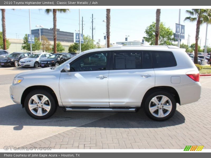 Classic Silver Metallic / Ash 2010 Toyota Highlander Limited