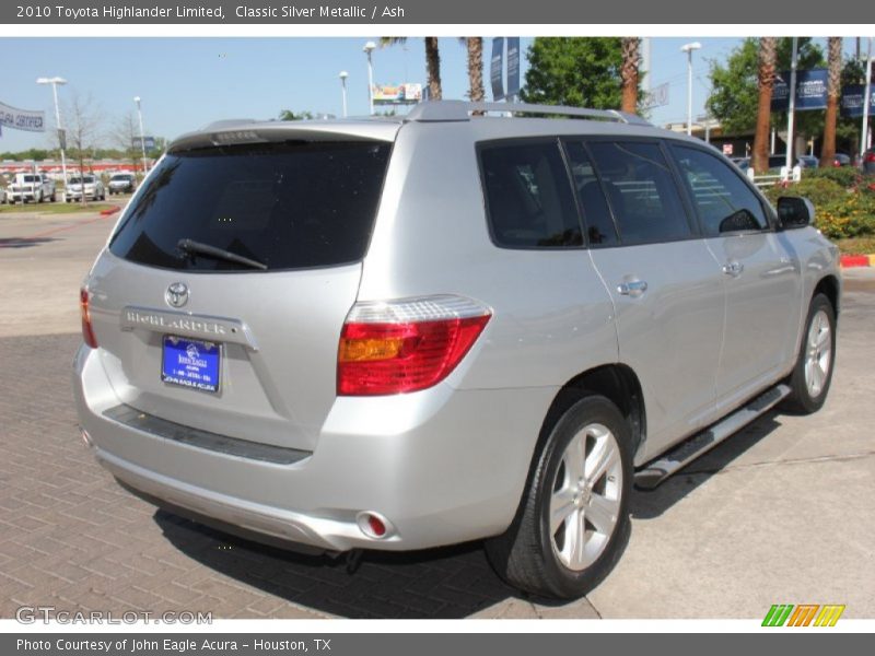 Classic Silver Metallic / Ash 2010 Toyota Highlander Limited