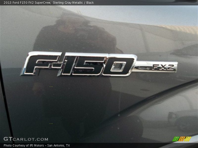 Sterling Gray Metallic / Black 2013 Ford F150 FX2 SuperCrew
