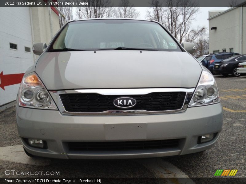 Silverstone Beige / Beige 2012 Kia Sedona EX
