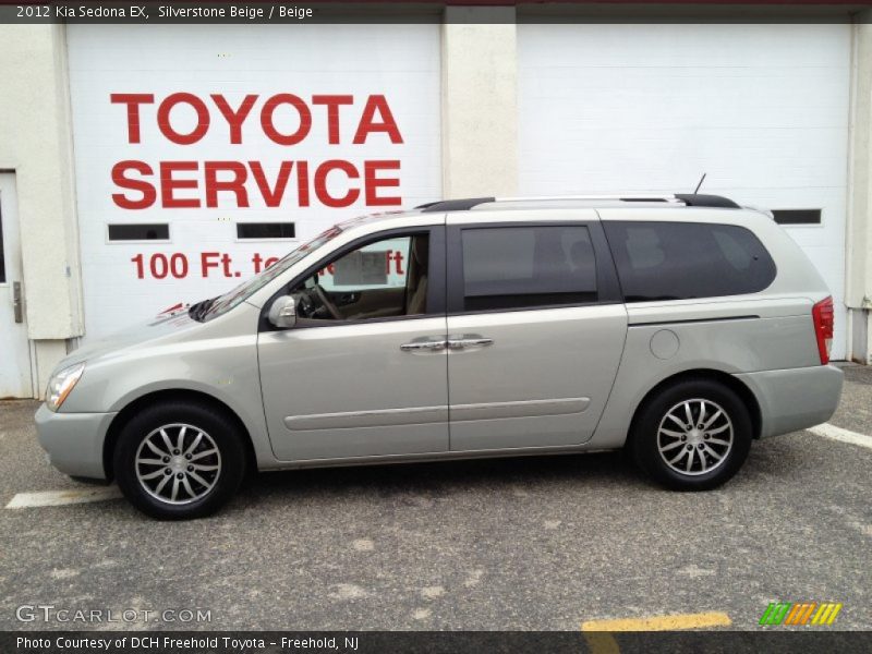 Silverstone Beige / Beige 2012 Kia Sedona EX