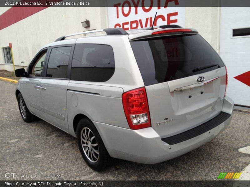 Silverstone Beige / Beige 2012 Kia Sedona EX
